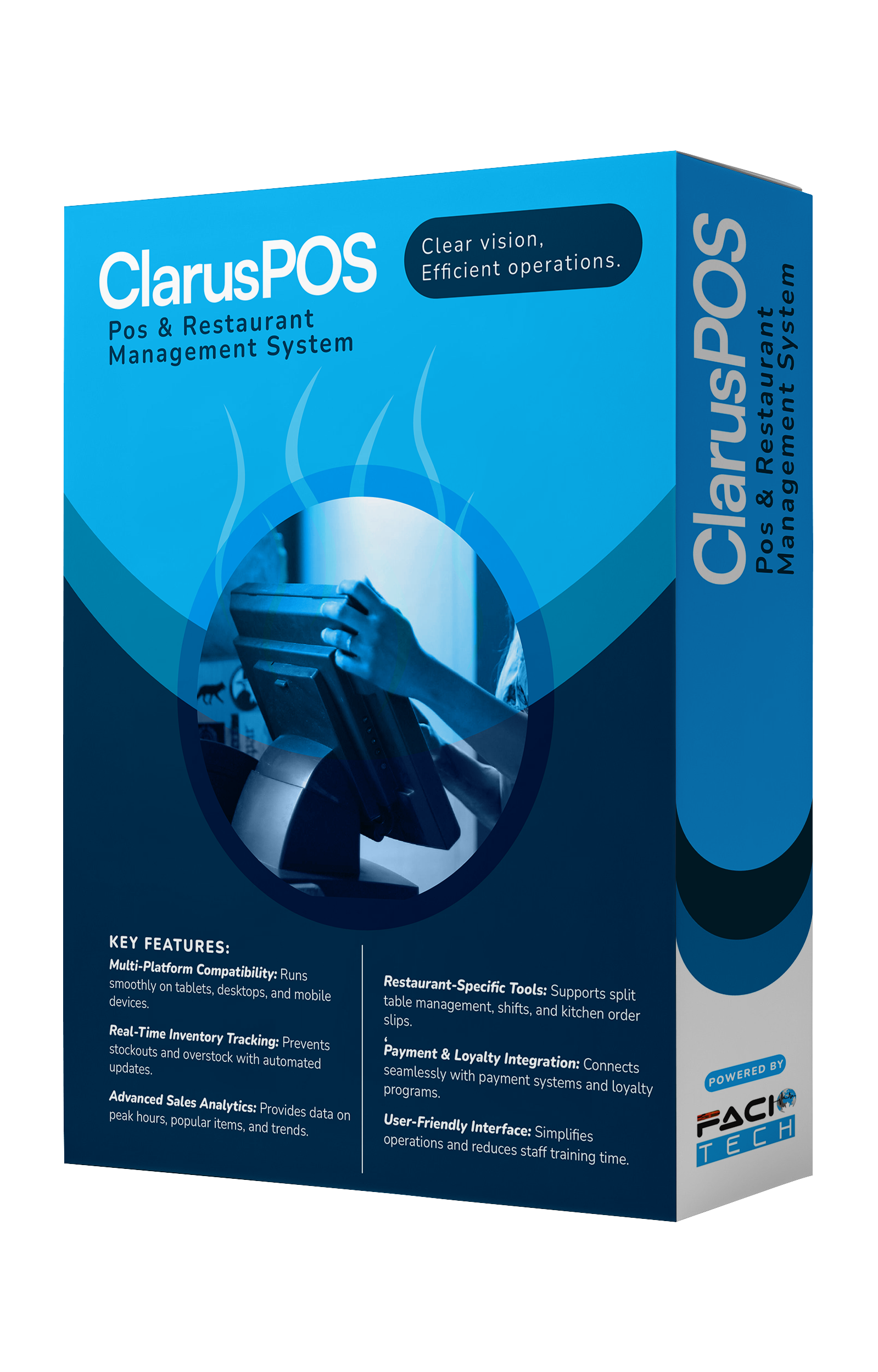 ClarusPOS point-of-sale screenshot