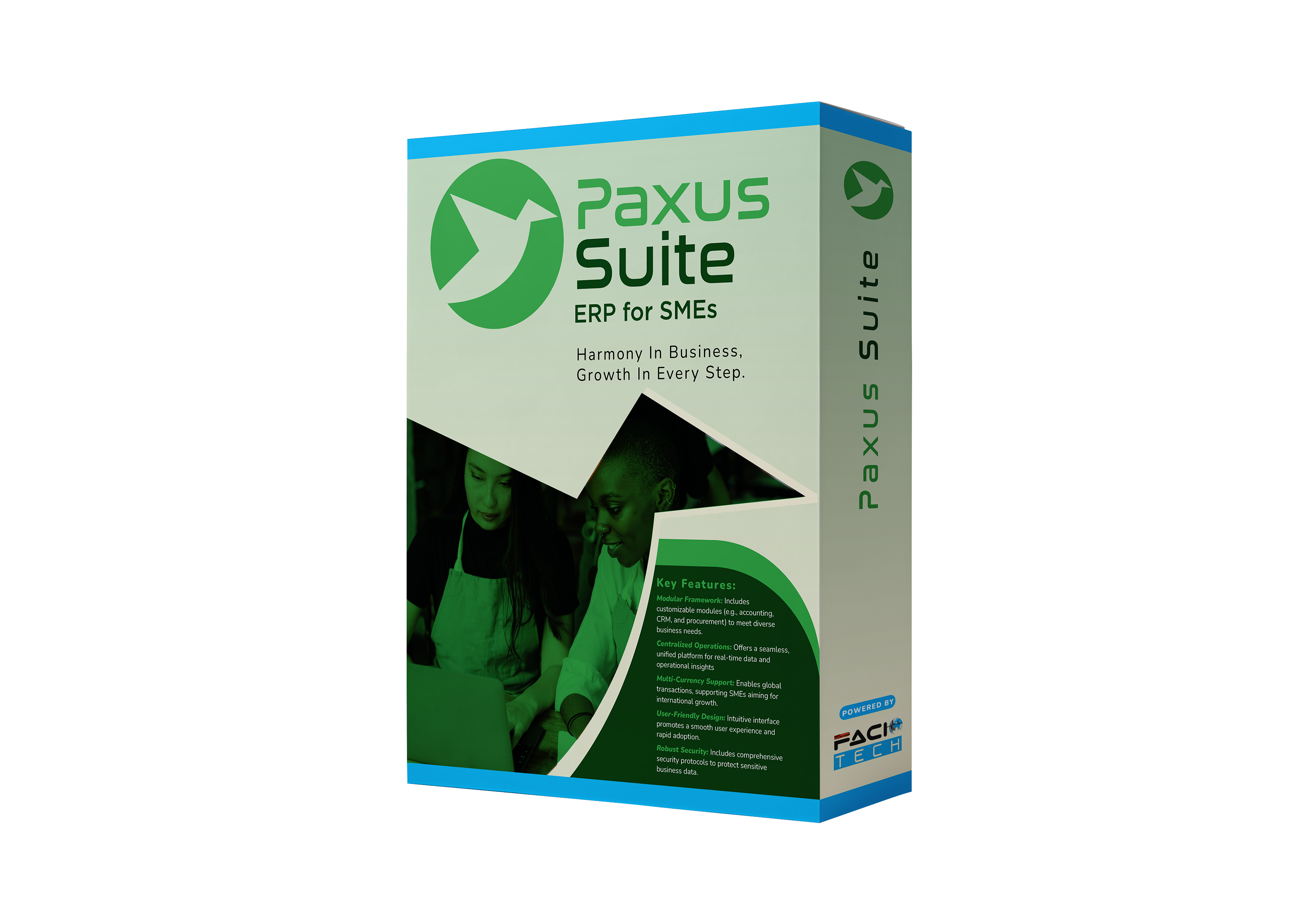 Paxus Suite dashboard screenshot